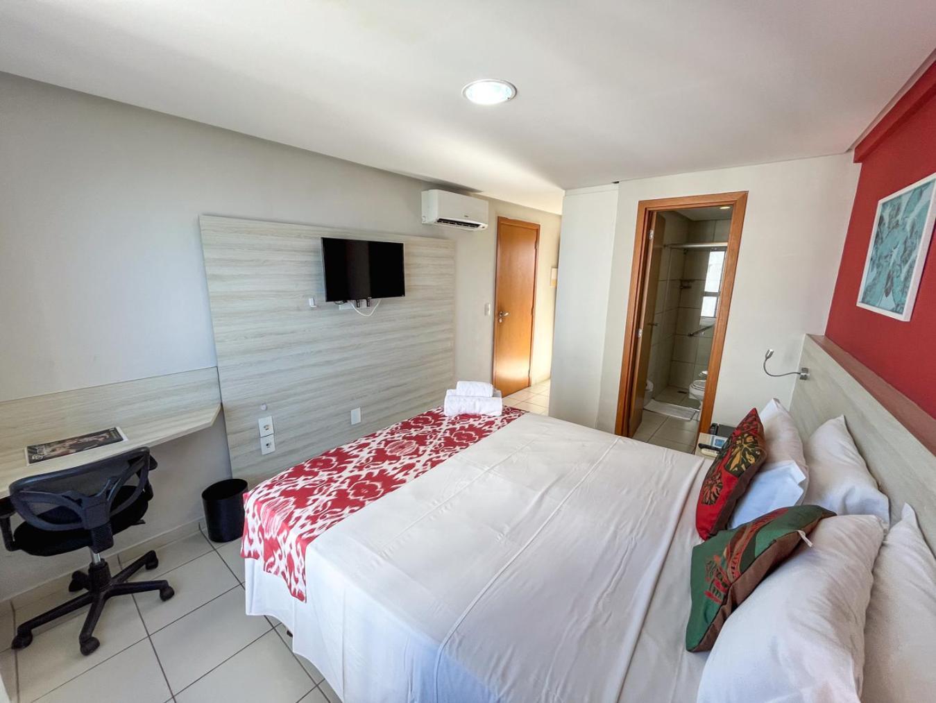 Ponta Negra Flats Confort Accommodations Vista Para O Mar Natal Exteriör bild
