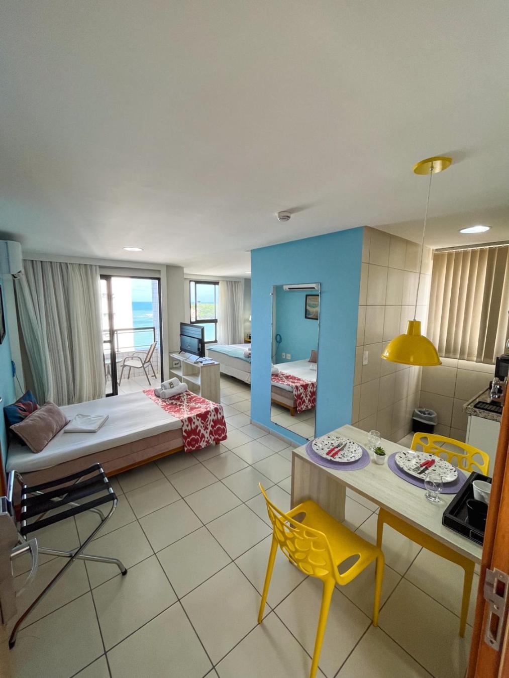 Ponta Negra Flats Confort Accommodations Vista Para O Mar Natal Exteriör bild