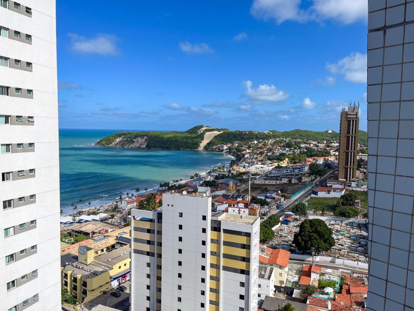 Ponta Negra Flats Confort Accommodations Vista Para O Mar Natal Exteriör bild