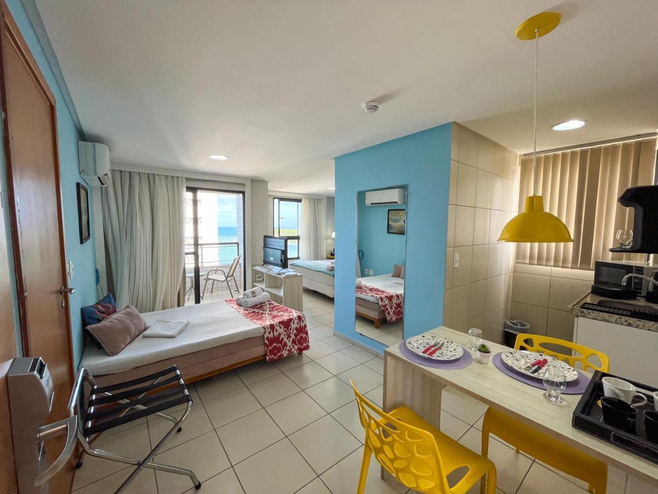Ponta Negra Flats Confort Accommodations Vista Para O Mar Natal Exteriör bild