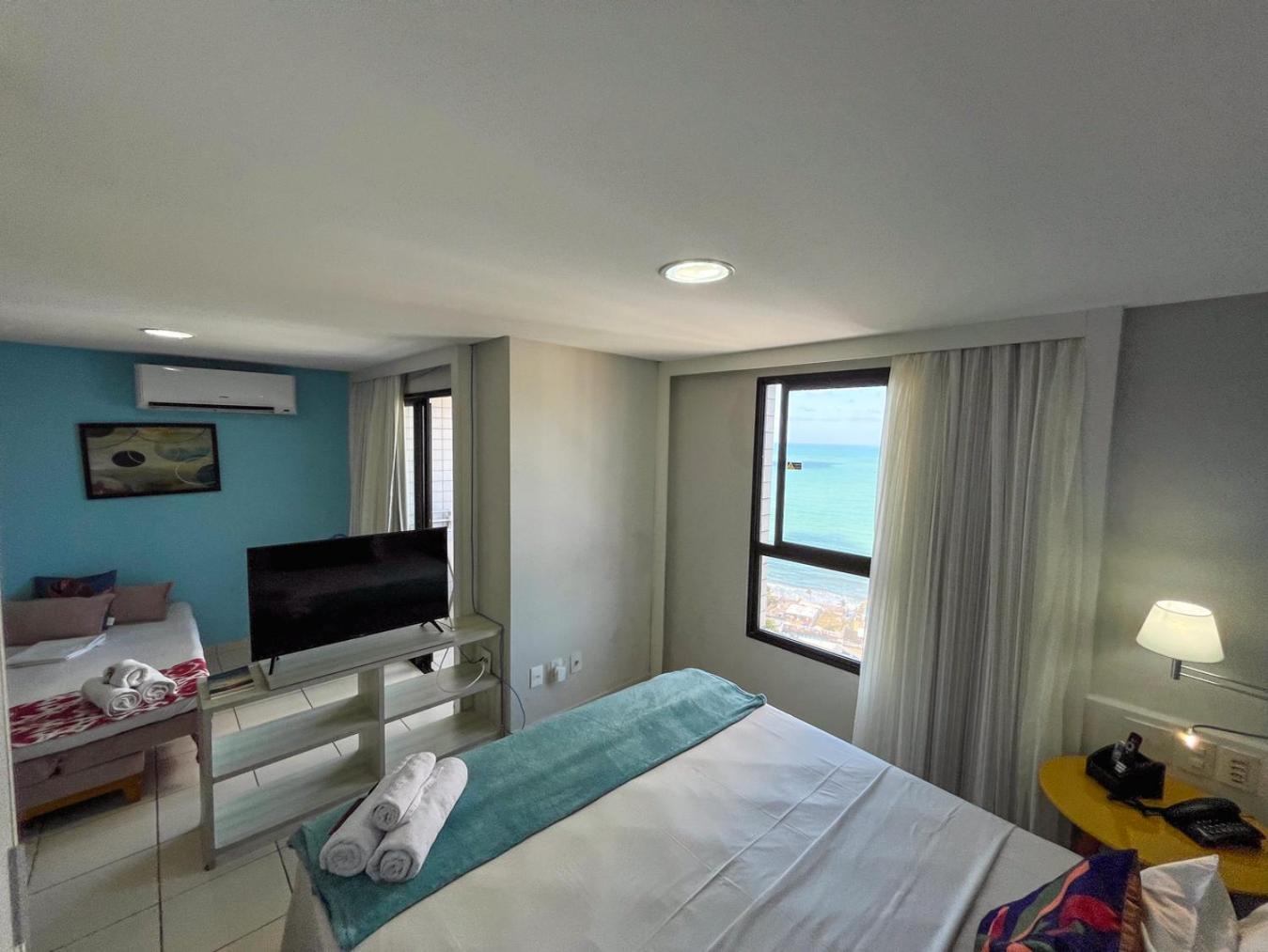 Ponta Negra Flats Confort Accommodations Vista Para O Mar Natal Exteriör bild